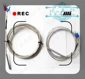 1 шт. xteflon кабель три кабеля PT100 высокотемпературная термопара-200-+ 400C