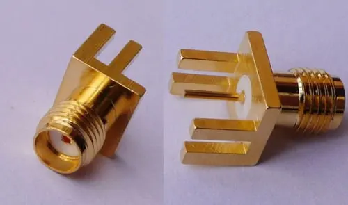 100 шт. sma female печатная плата Edge Mount припой 1,60 мм 0,06" RF разъем адаптер