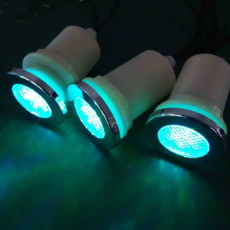 1 шт. встраиваемый водонепроницаемый RGB сменный светодиодный светильник для джакузи подводный светильник для горячей ванны освещение для ванной без контроллера