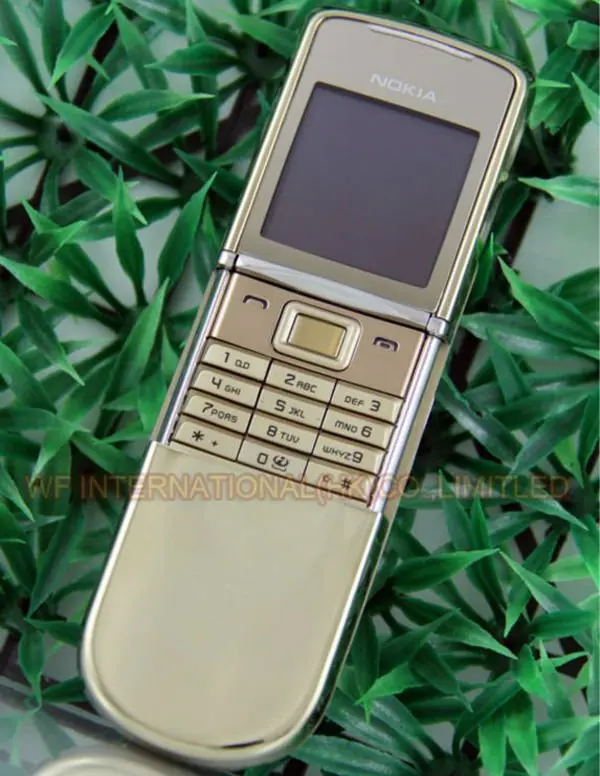 Разблокированный мобильный телефон NOKIA 8800 Sirocco GSM трехдиапазонная камера Bluetooth 8800D Русская клавиатура