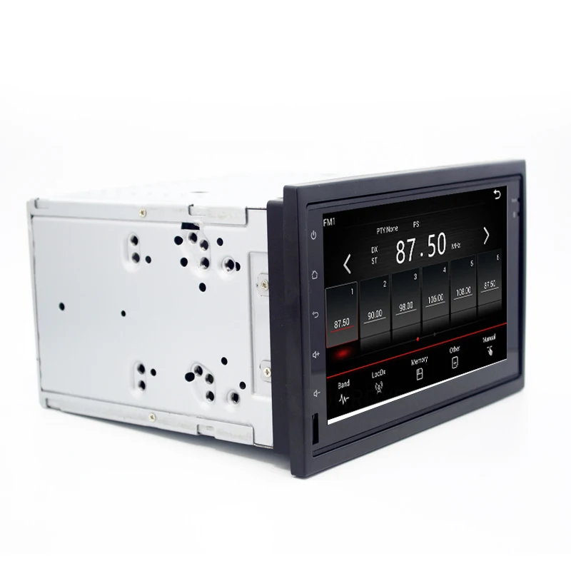 Top FUNROVER android 6.0 2 din volkswagen Car dvd GPS Navigation For vw Passat Golf 4 Polo Bora Jetta Sharan 2001 2002 2003 2004 3