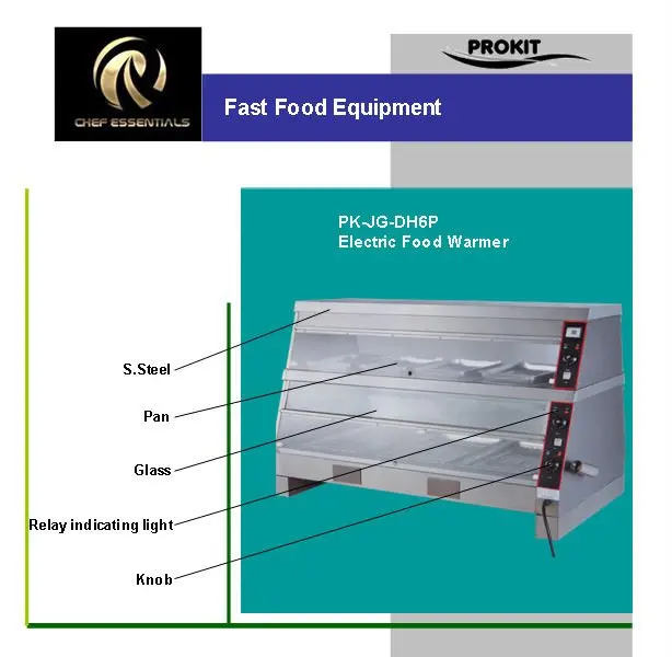 Pkjg-dh5p быстро Еда оборудование для супермаркета Электрический Еда теплые