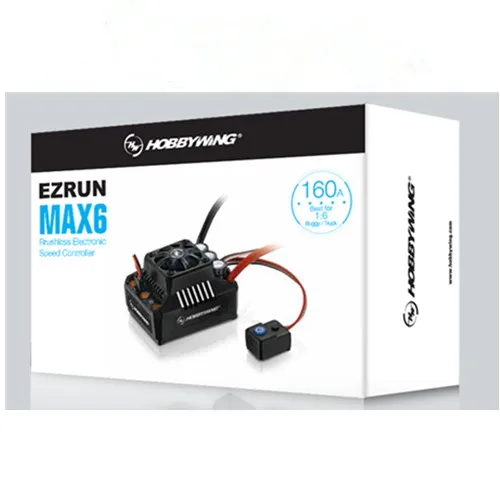 Радиоуправляемая модель EZRUN Max6 160A R/C Бесщеточный Регулятор скорости ESC
