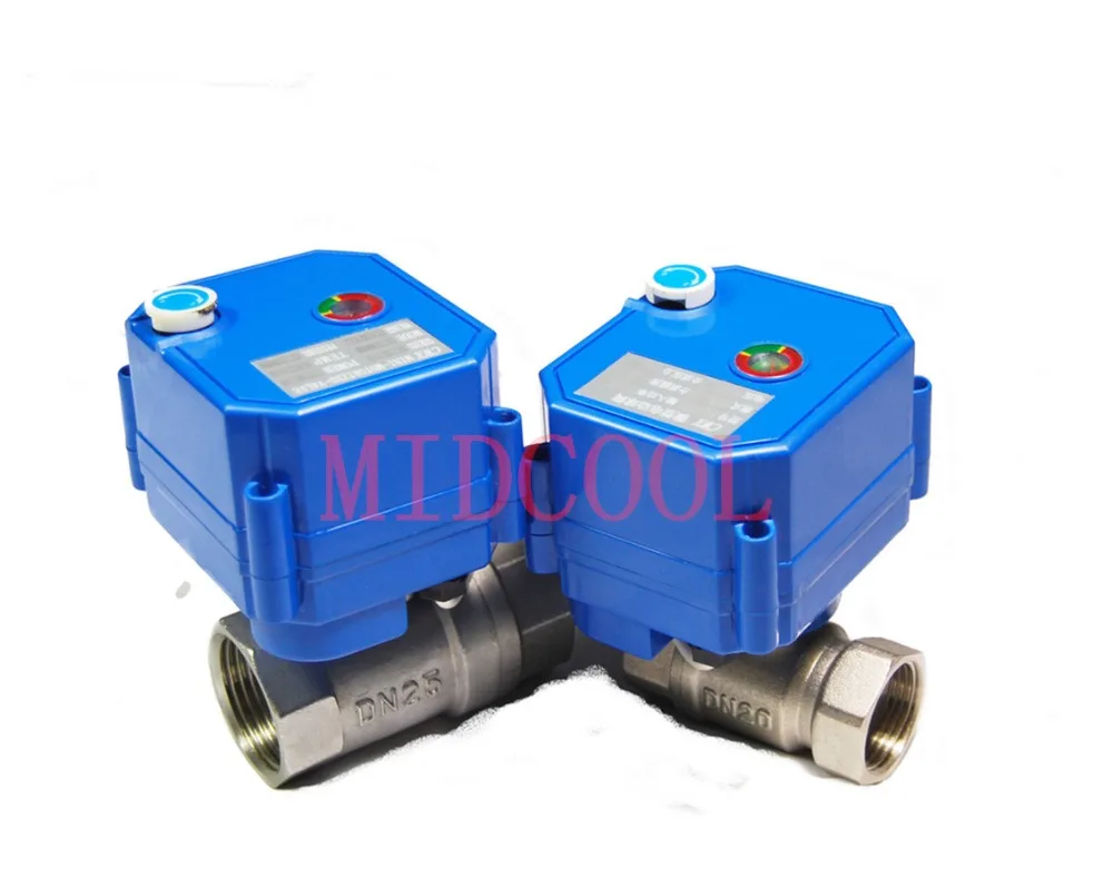 CWX-25S Brass Motorized Ball Valve 1/2" 2 way DN15 minitype water control valve DC3-6V electrical ball valve wires CR-01
