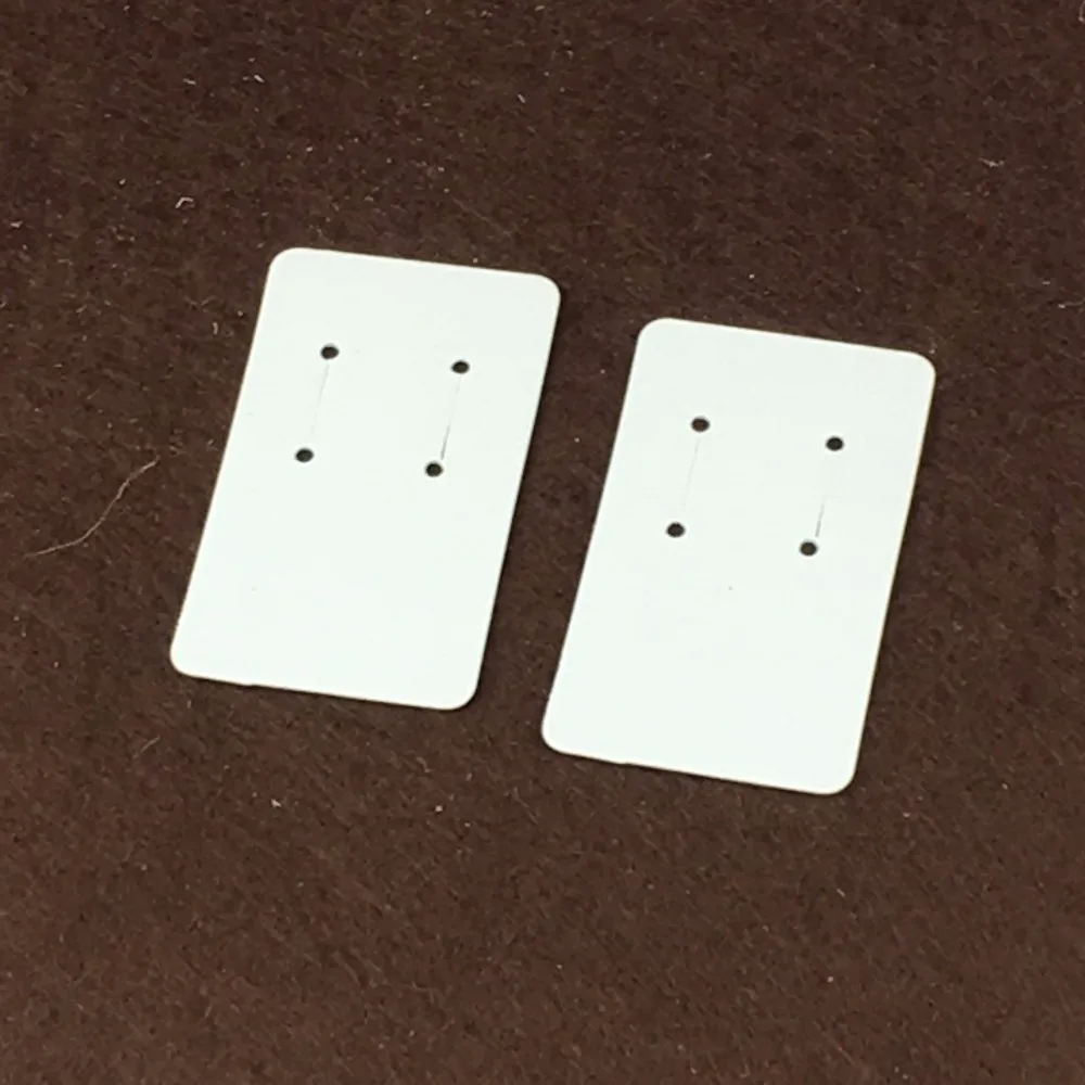 200 шт./лот крафт пустые ретро серьги карты четыре отверстия ювелирных изделий