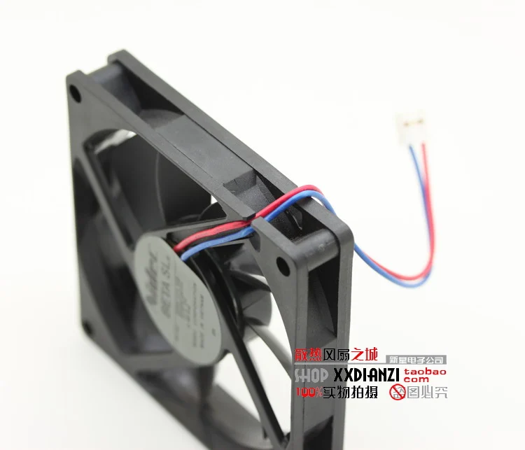 Новый Nidec d08r-12tl 06B 8015 8 см DC 12 В 0.08a ультра-преобразователь тихий Сервер охлаждающий вентилятор