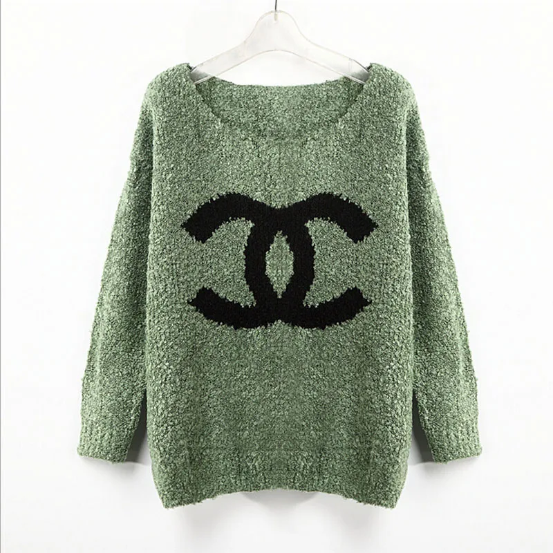 Горячие моды 2016 осень зима повседневная теплый о-образным вырезом блудниц свитер