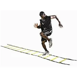 Быстрая Скорость Ловкость Лестница 2 метра 5 передач, для футбольного футбола Бег Обучение, свободный конец подключения, повышение быстроты ловкости
