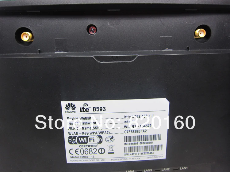 Разблокированный huawei B593 B593u-12 B593s-12+ 2 шт антенна 4 г LTE Wifi беспроводной маршрутизатор PK Hauwei B315 B890 B2000 E5186 B310