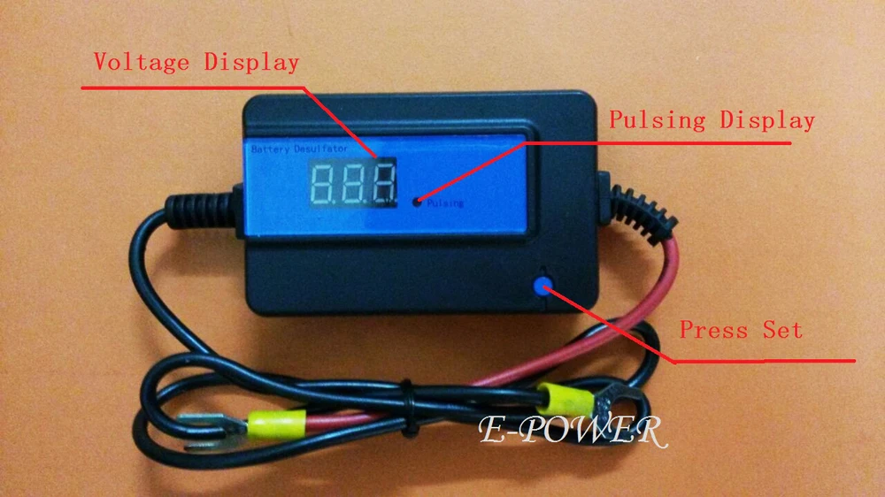 Free Shipping 5pcs/lot Auto Pulse Desulfator (4A max) for Lead Acid  Batteries Battery Regenerator