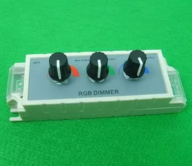 LED RGB диммер; DC12V вход