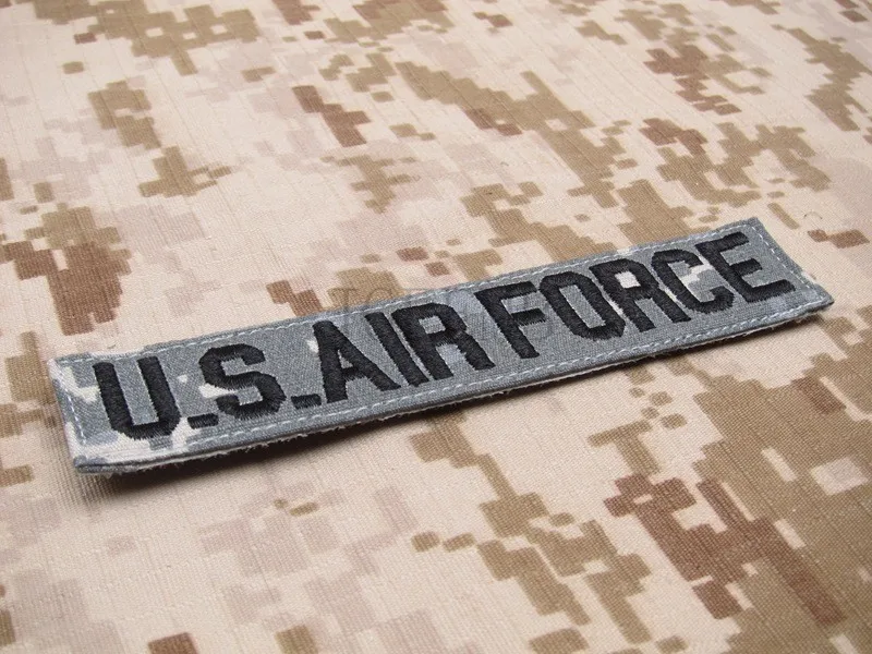 Полевая форма U. S. AIR FORCE лента на грудь служба лента Боевая Тактическая Военная Вышивка-накладка значки Q168