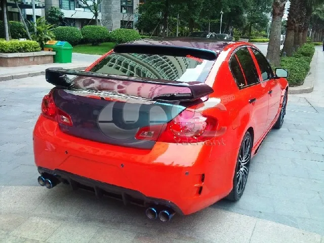 Углеродное волокно JDM СТИЛЬ крыши спойлер WingFit для 07-10 Infiniti G35 G37 Skyline V36 4D