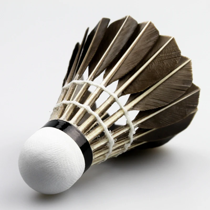 KUNLI-08 Class A Black Goose Feather Badminton Shuttlecock 5tube/lot Feather Shuttlecock For Training