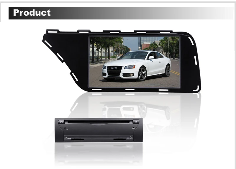 Dvd-плеер автомобиля для Audi A4 A5 (2008-2013) с Bluetooth