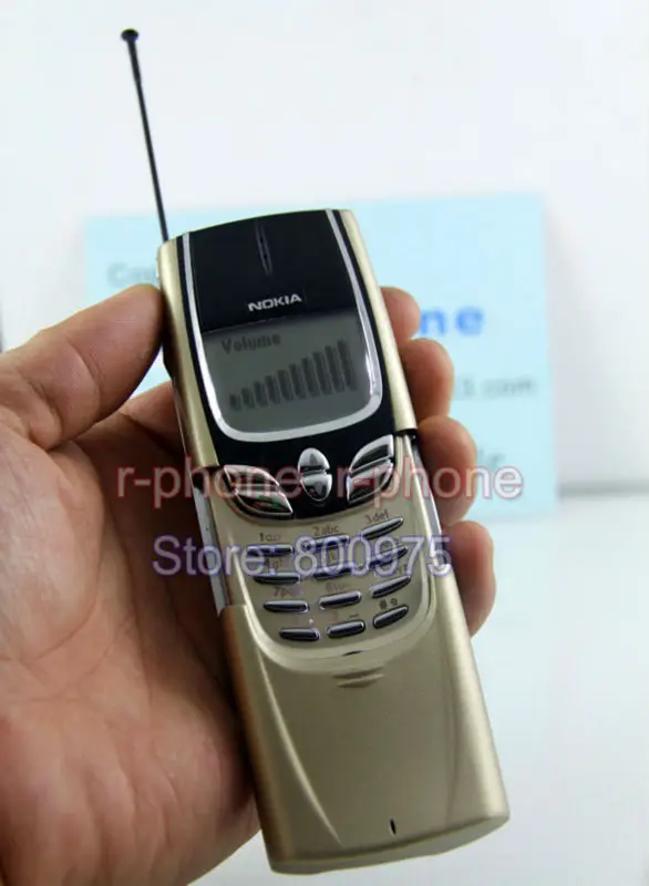 NOKIA мобильный телефон 8890 разблокированный GSM классический слайдер 8890 телефон+ батарея+ зарядное устройство+ подарок