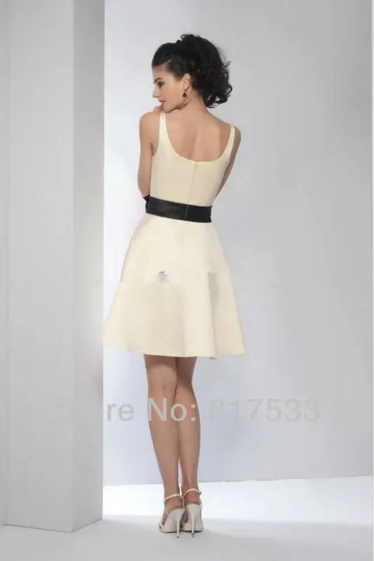 black and cream dresses for wedding guests