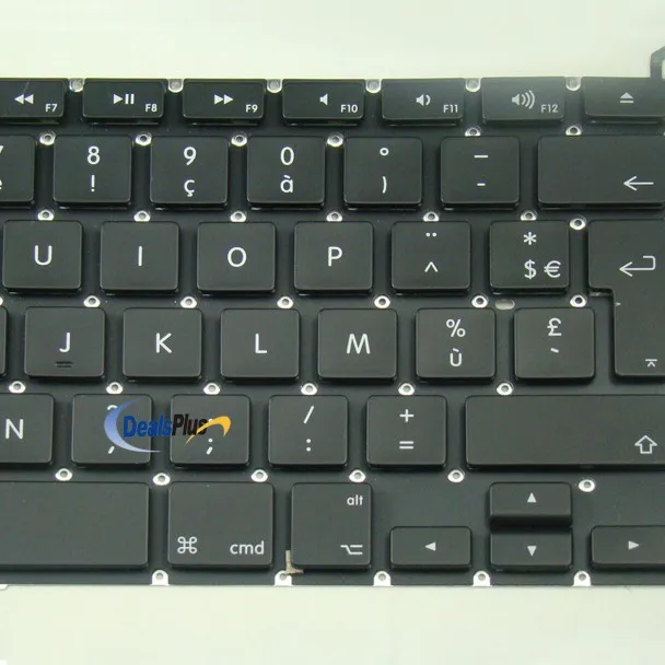 Для болты для корпуса макбука 1" A1286 MB470 MB471 2008 клавир Французский fr Клавиатура с буквами