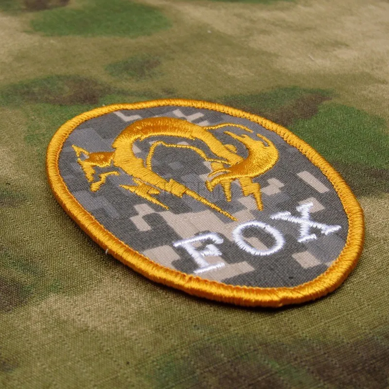 ACU MGS с надписью «Fox Hound» группа специального назначения Ghost вышитые патч B3269