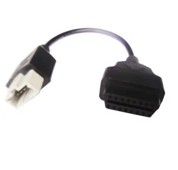DHL EMS Быстрая Высокое качество 5 pin 5Pin штекер OBDII 16 Pin гнездо для Honda16 контактный разъем Диагностический адаптер кабель