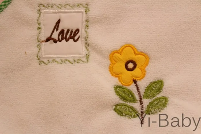 12 шт./компл. YB0019 цветок Детские полотенца слюны Baby Bib водонепроницаемый нагрудник Burp Полотна Бесплатная доставка