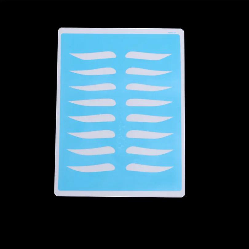 Tattoo Permanent Practice Skin 10 Sheets Blue Eyebrow Makeup Cosmetic Supply For Beginners And Experienced Artists