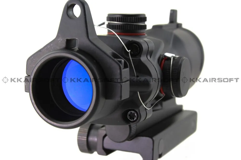 ACOG Красный лазерный прицел страйкбол 1x32 красный зеленый CrossHair прицел