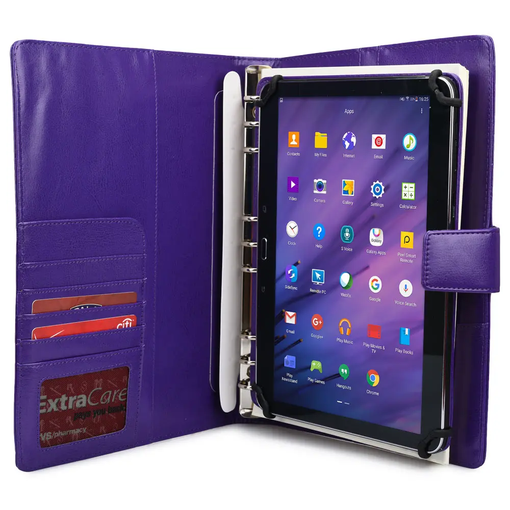 CPR164PUR101_Foldertab_Executive_Leather_Portfolio_Tablet_Case_with_Diary_Planner_for_9-10_1_Tablets_feature_00