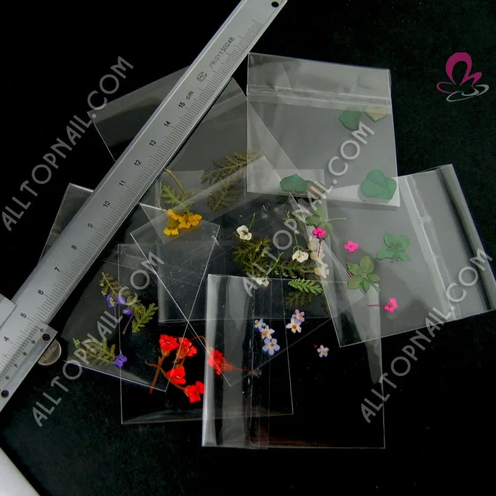 Разных стилях Пресс настоящий цветок 300 пакеты Дизайн ногтей натуральный сухой цветок