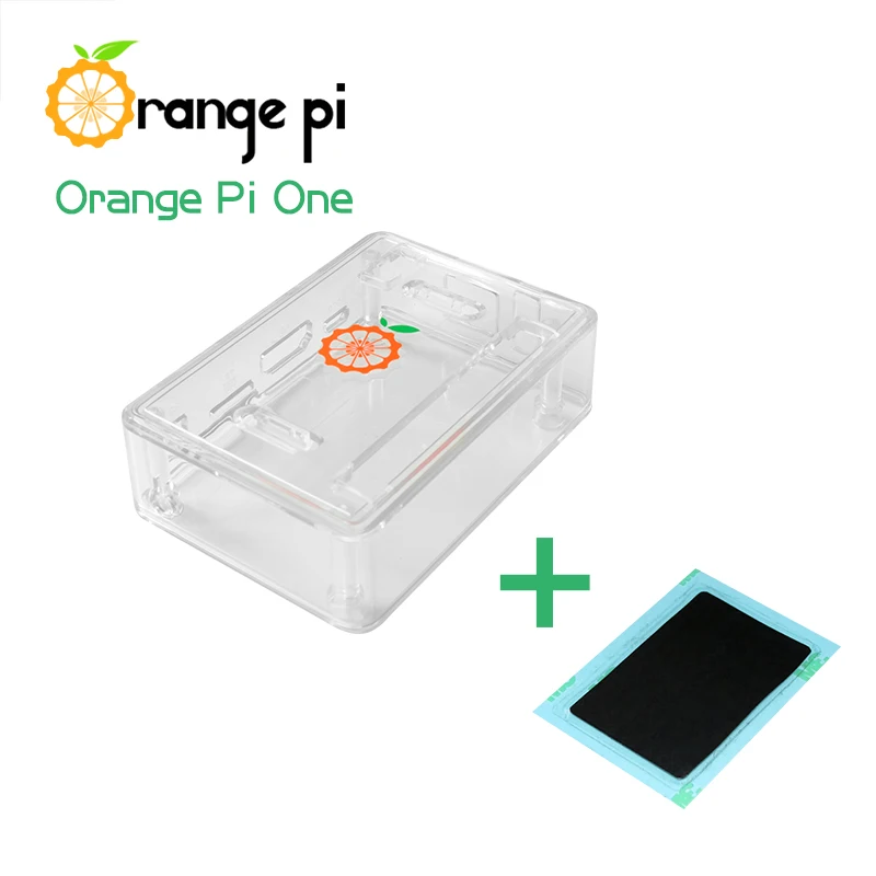 

Orange Pi ABS Transparent Protective Orange Pi one case and Heating Sink for Orange Pi ,Better than Raspberry