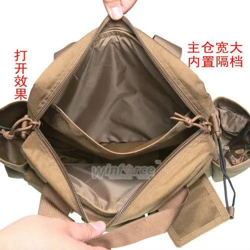 Ремень для тактического снаряжения WINFORCE/WC-04 Bail-Out Bag/ CORDURA/гарантированное качество военный и открытый сумка для переноски
