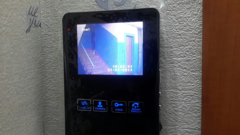 Homefong 4 дюймов монитор lcd цветная Видео Запись телефон двери дверной звонок Домофон Система ночного видения 1200TVL высокое разрешение