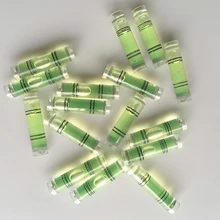 20 pcs Level Beads Frame Wall Horizontal Bar Foot Fitting 9mm * 45mm Specification Bubble Free Shipping Drop