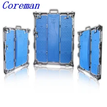 Видеопроката Крытый RGB 3in1 лампы Полноцветный P4 Крытый Аренда светодиодного табло ТВ кабинет p1.9 p2.5 P3 P4 p5 p6 P8 P10