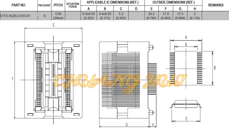 Программа CH2015 высокоскоростной usb-программист+ SSOP8 к DIP8 адаптер 24/93/25 EEPROM/25 SPI usb flash программист