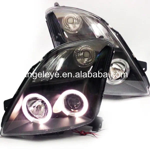 Для Suzuki для Swift 2006-2010 год светодиодный головной фонарь с Angel Eye SN