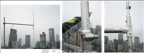 Четырехпортовая дипольная антенна DP-100 эксклюзивная 1/2 половинчатая дипольная FM антенна с высоким коэффициентом усиления для 5 Вт-300 Вт fm-радио передатчик