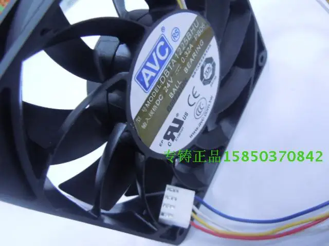 Для AVC DBTA1225BHU 12 см 12025 120*120*25 мм DC 24 В 0.32A Корпус Вентилятор охлаждения