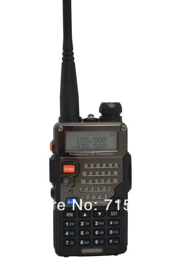 Baofeng UV-5RE плюс VHF и UHF Dual Band 5 Вт/1 Вт 128CH FM с бесплатным наушник двухстороннее радио Baofeng UV5RE плюс рация CB Любительское