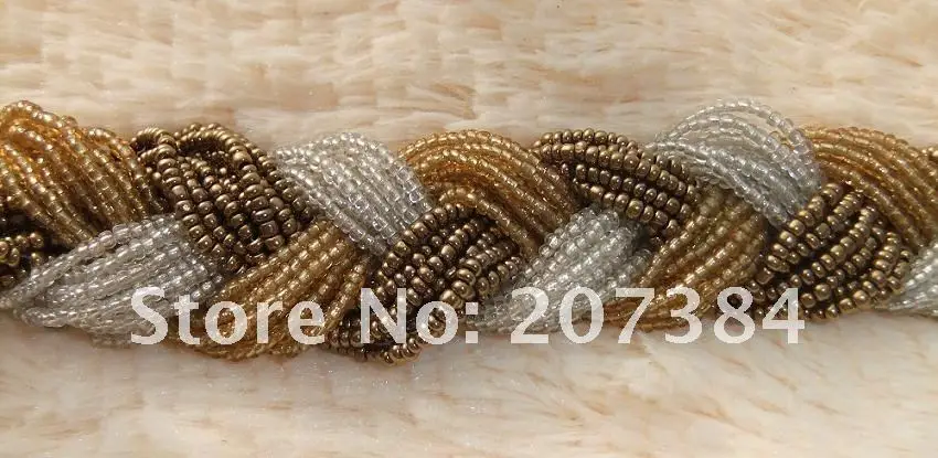 CirGen Мода чешского Boho смешивания Цвет Коренастый тонкие бусины цепочка Колосок чокер ошейник нагрудник ожерелье Женщины украшение, AF002