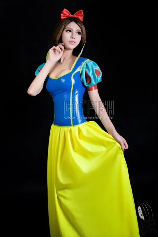 Latex Snowwhite Costume Dress - Cosplay Costumes - AliExpress