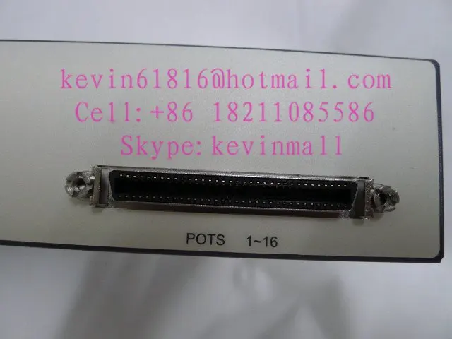 Коммутатор волокна MA5620-16, GPON или Терминал EPON ONT с 16 ethernet и 16 голосовых портов. FiberCore