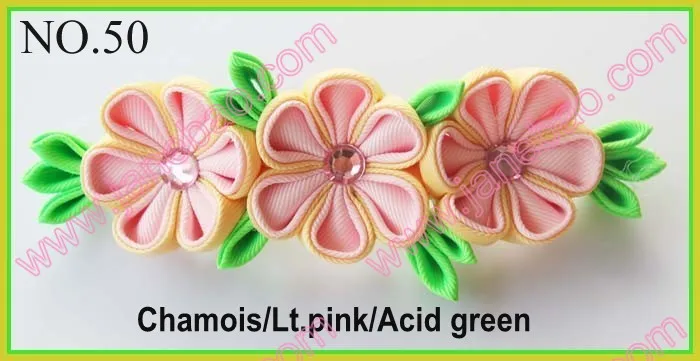 145 шт. 6 ''новые Kanzashi лепесток заколки катушка заколки волосы девушка клип