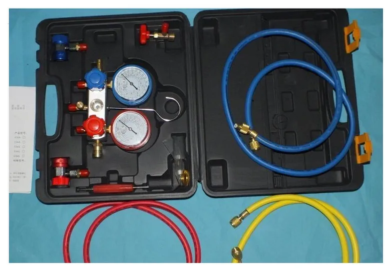 Одежда высшего качества новый автомобильный AC холодильное манометр MST-134A с