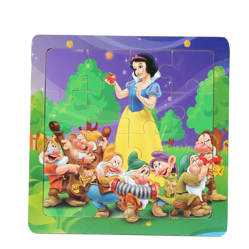 3d Rompecabezas De Papel Rompecabezas Juguetes De Madera Para Ninos Blancanieves Ninos Juguetes Educativos Juguetes De Bebe Juguetes Rompecabezas Regalos De Navidad Puzzle Toy Educational Toystoys Educational Aliexpress