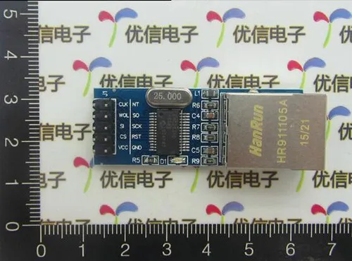 Бесплатная доставка! Электронный интерфейс ENC28J60 spi сетевые модули Ethernet 51 / AVR ARM PIC