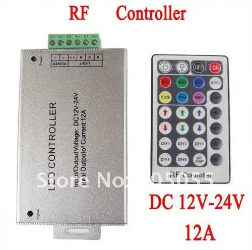 12 V-24 V 28 Ключи RF контроллер для RGB 5050 SMD светодиодный свет полосы DIY светодиодный светодиодные полосы света