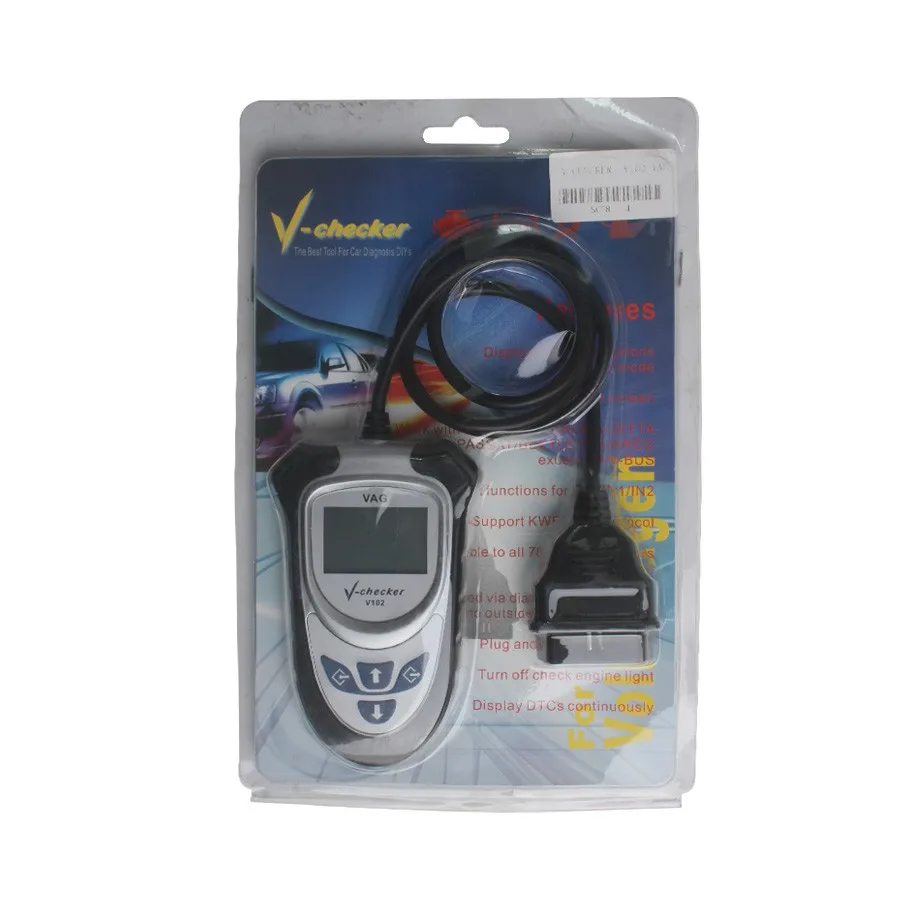 V-checker v checker vchecker v102 VAG PRO считыватель кода без CAN BUS 102