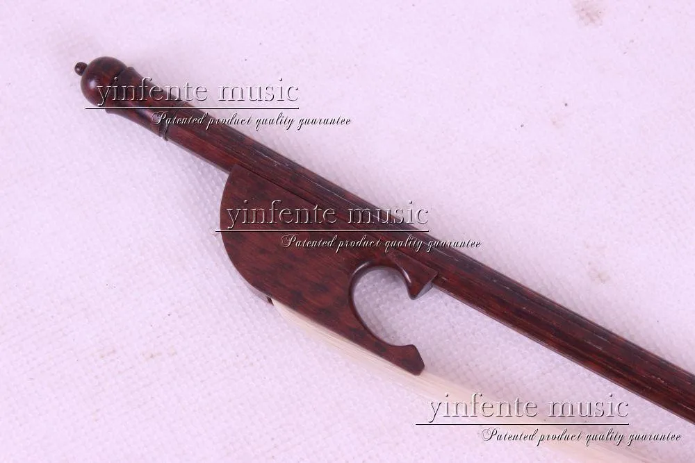 Snakewood 1 шт. 4/4 Скрипка Лук барокко белый конский хвост прямой #8 + + +