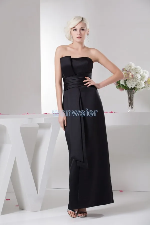 vestidos formales, новинка 2013, Лидер продаж, реальные изображения, высокое качество, дизайнерские волнистые плиссированные черные платья для невесты